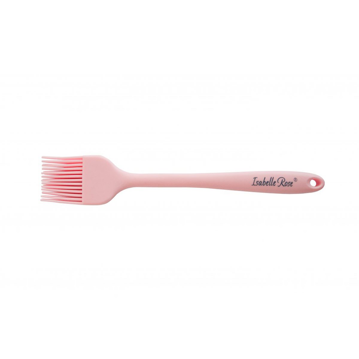 Pędzel silikonowy pastelowy róż Isabelle Rose 21 cm
