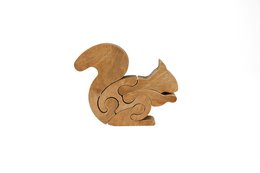 Puzzle Bois Ecureuil