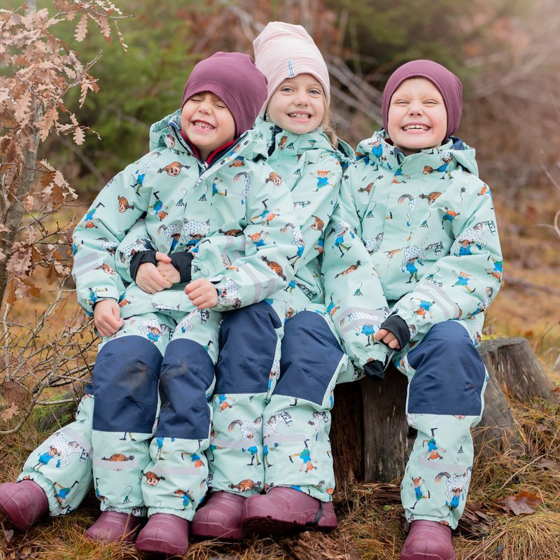 Shelljasje Pippi Langkous Mint