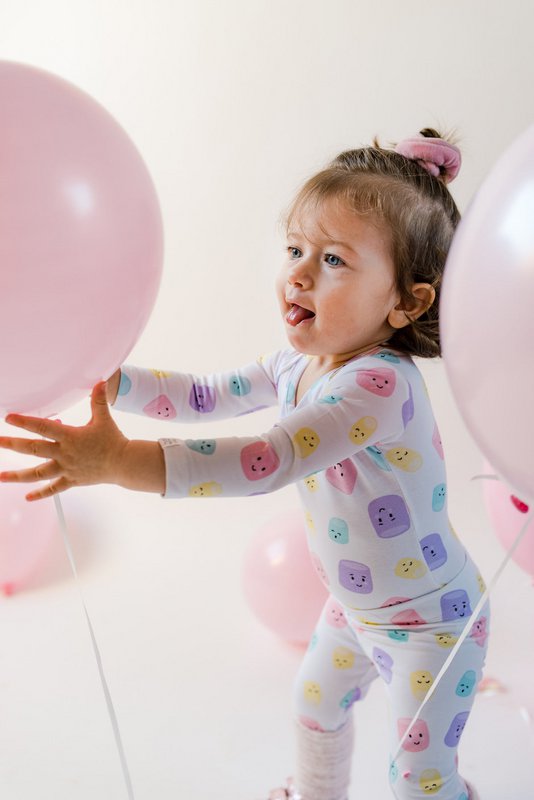 Bæredygtig langærmet babybukser | GOTS certificeret økologisk bomuld