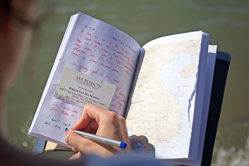 Stitch Travel Notebook Navy