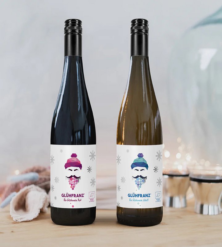 Vino de reflexión rojo orgánico Glowfranz 0.75L