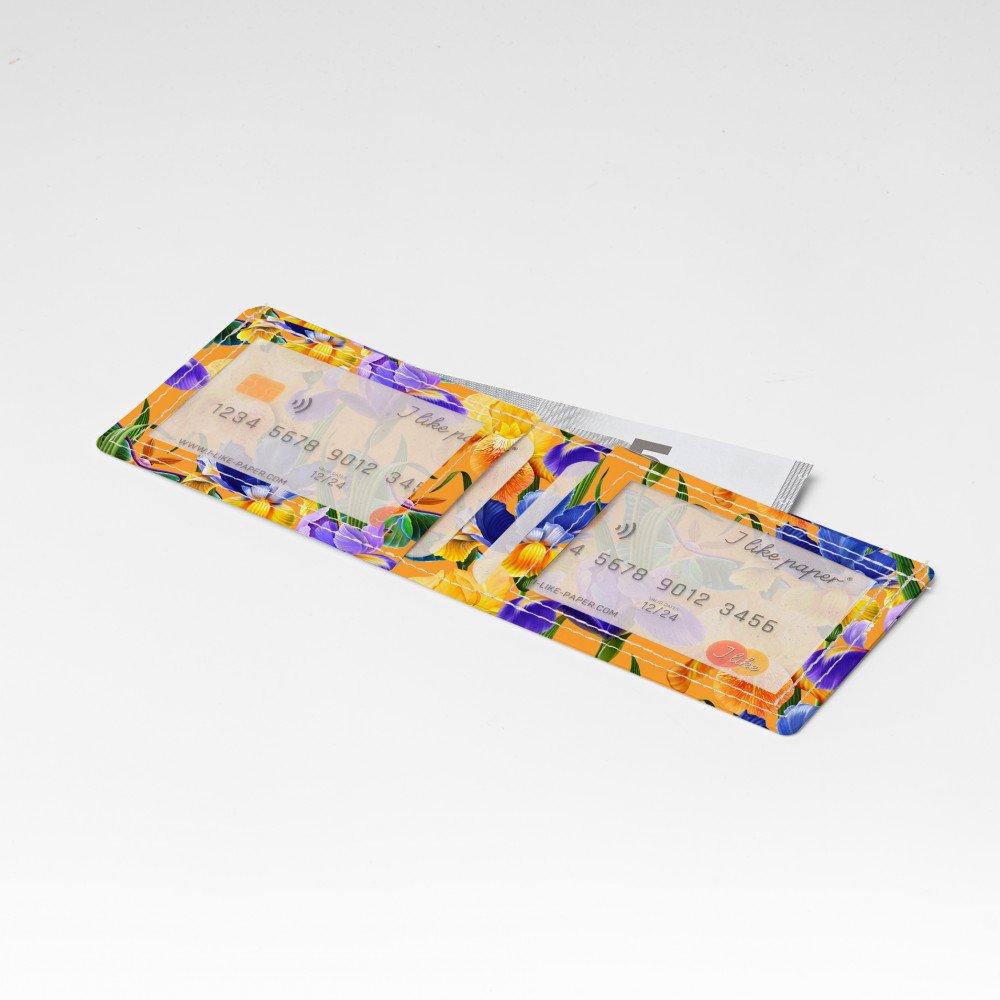 ​ Cartera / Monedero para tarjetas PETITE ORCHID Tyvek®