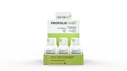 Kærlighed til bio | 12x Propolis Shot Zink + Vitamin C + Vitamin D3