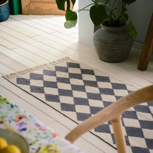 Vloerkleed 70x140cm Onora 522 Stone Zwart