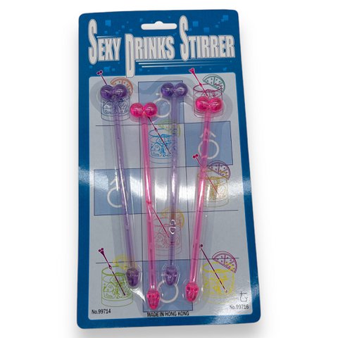 Kinky Vergnügen - TD25268 - sexy Getränk Boobie Stirrer