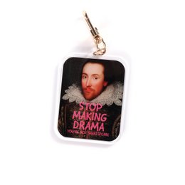 Stop making drama - acrylic keychain