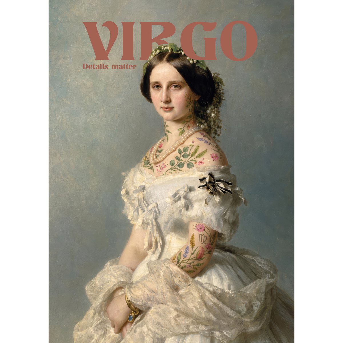 Virgo - Postcard - Astro Queen Collection