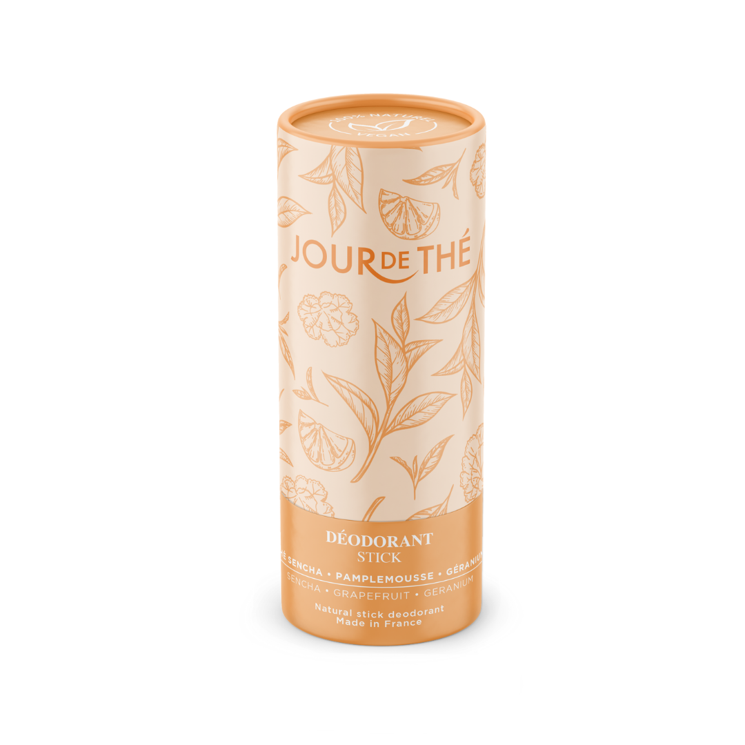 Deodorant ''Sencha Tea + Grapefruit + Geranium'' - 100% naturlig