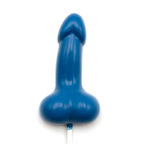 Penis lolly (diepblauw) Eat a Dick® 30 Grs