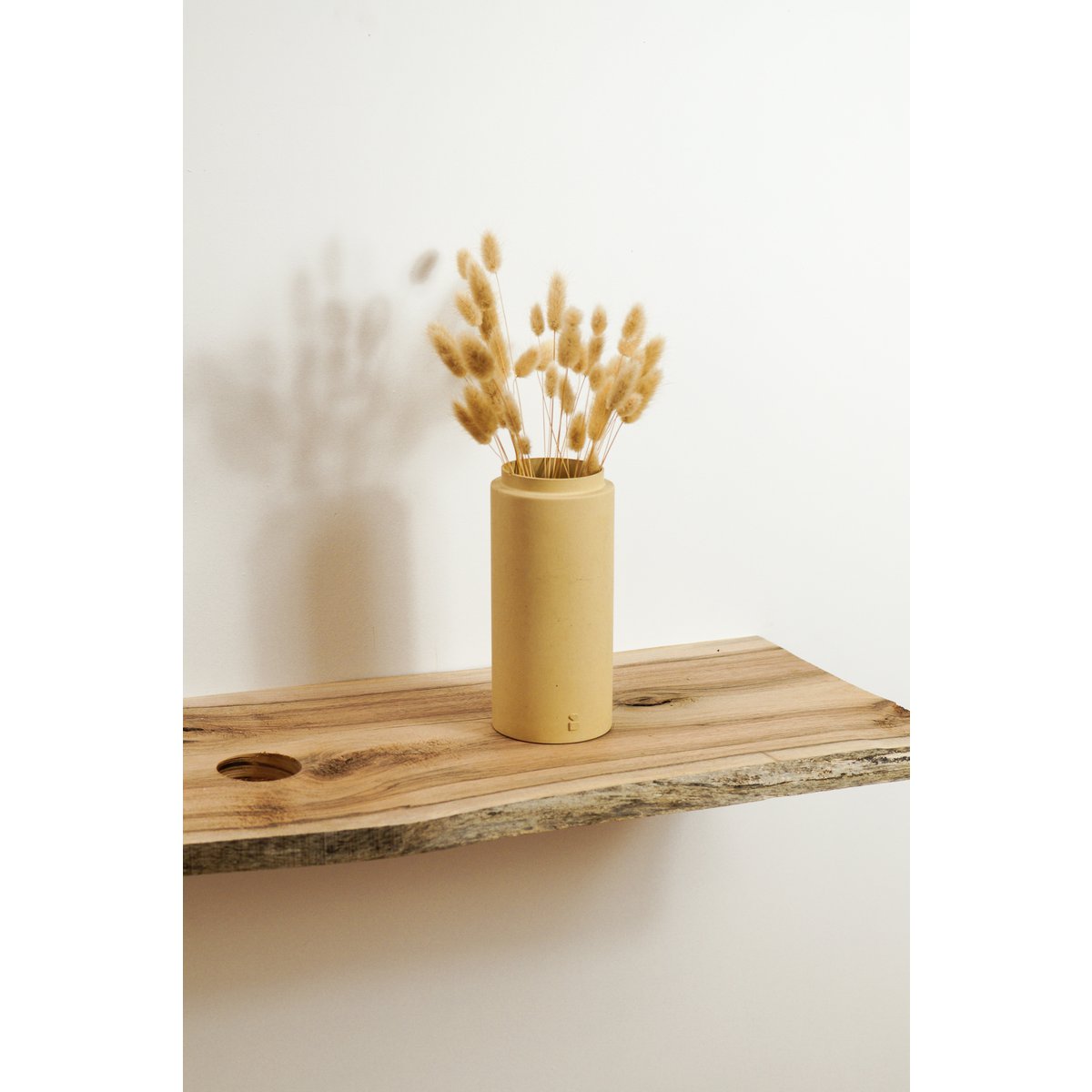 beige vase