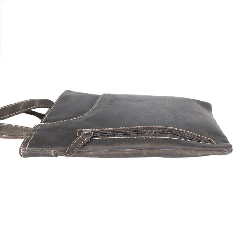 Leder Crossbody Bag - Umhängetasche in 3 verschiedenen Farben Leder