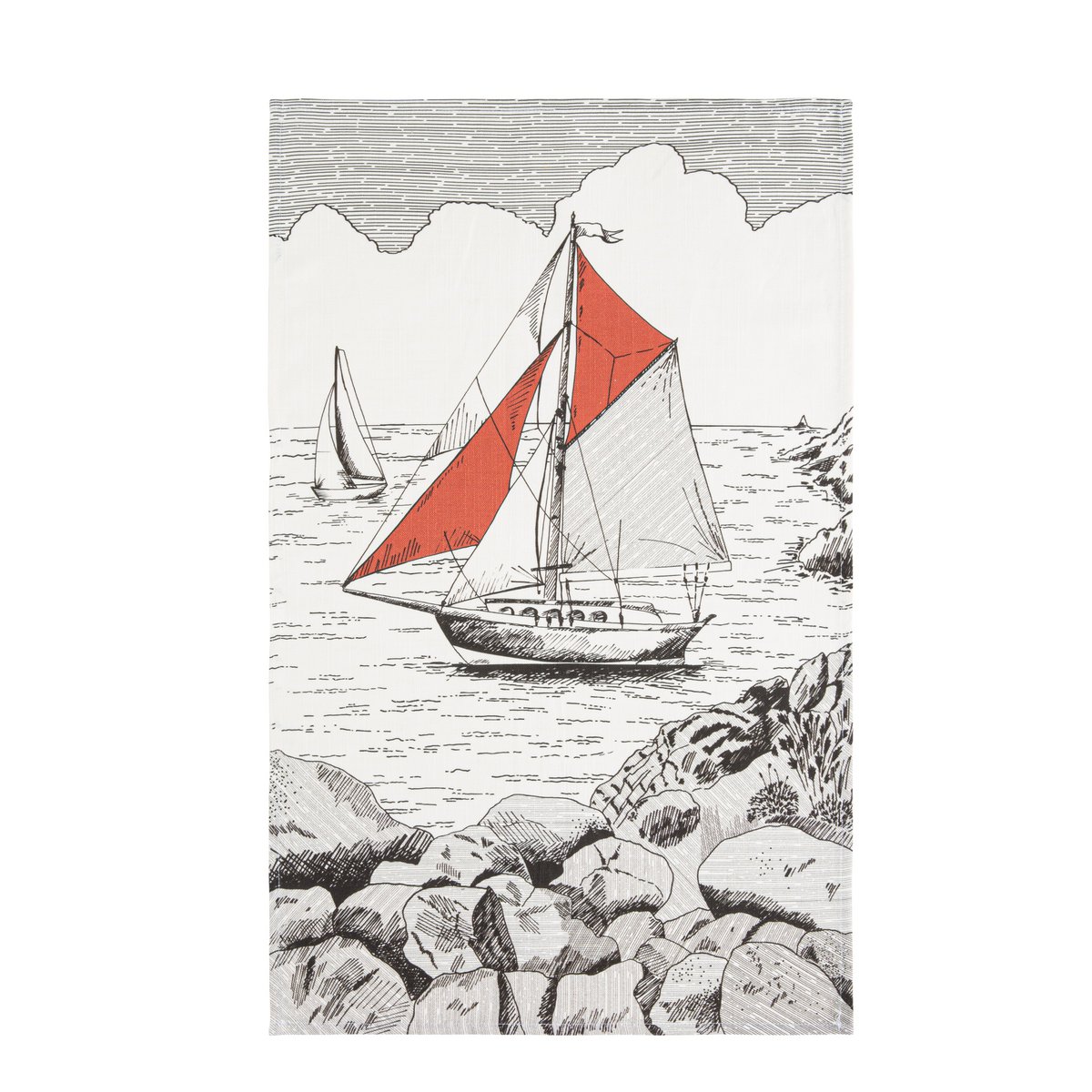 Tea Towel Voilier