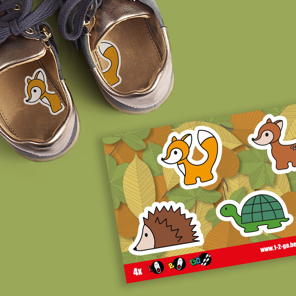 Forest Animals - Shoe Stickers