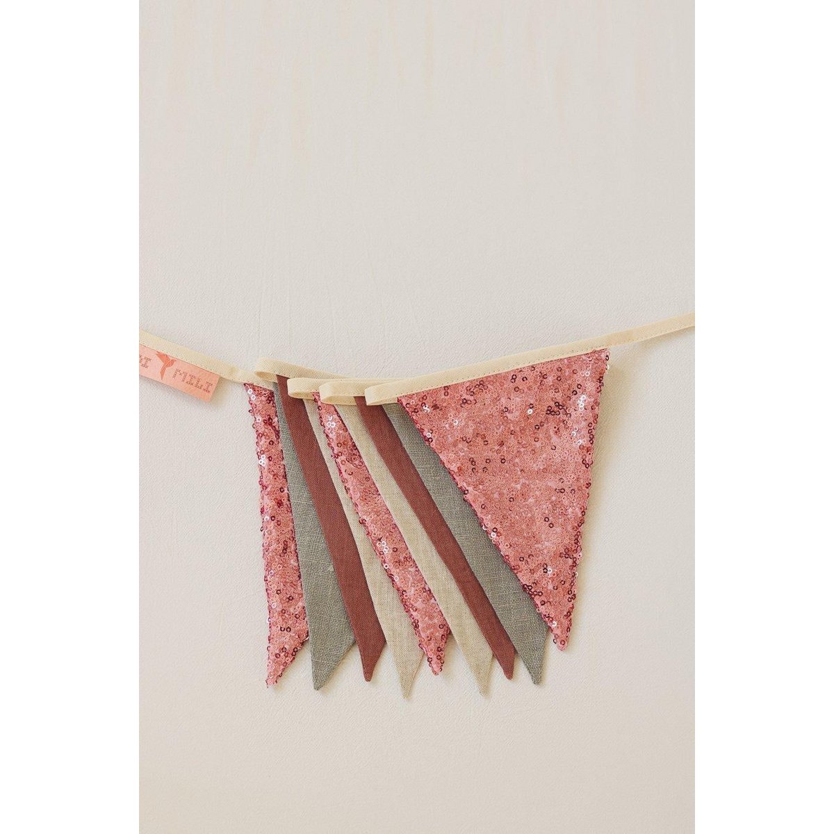 Guirlande de Sequins « Rose et Gris »