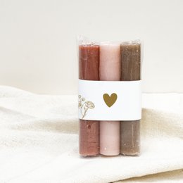 Candles heart