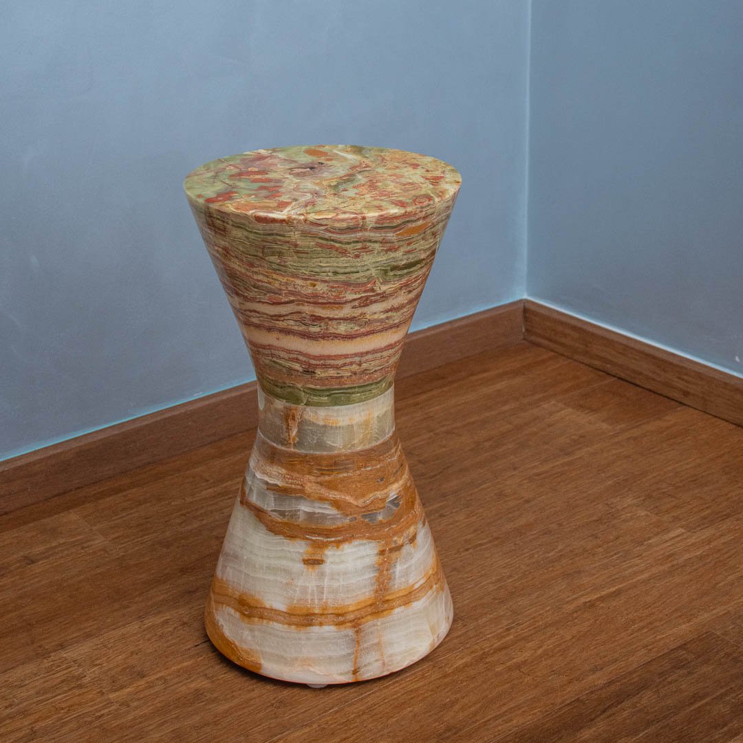 Contemporary Accent Table in onyx