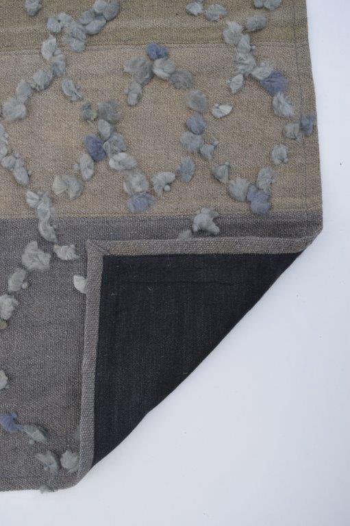 Alfombra Ibiza Celeste - Beige 125 x 100cm