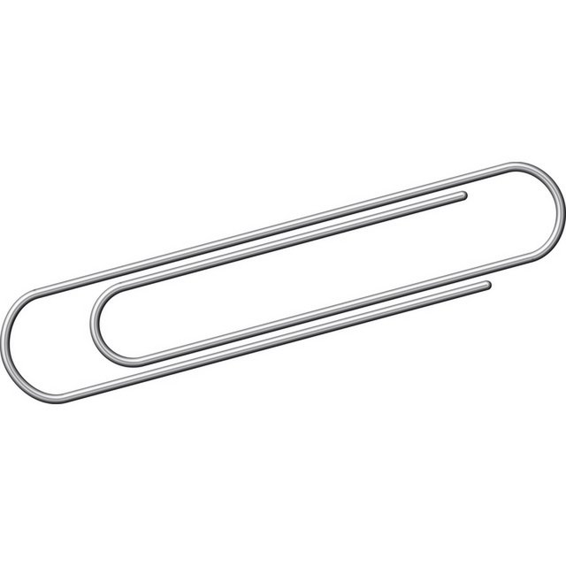 Clips Kangaro 75 mm redondos caja 100 piezas, galvanizados