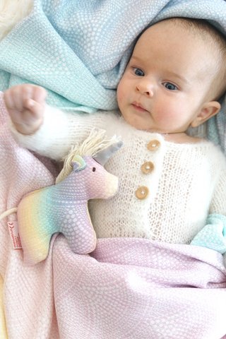 Geklemd speelgoed eenhoorn Arielle Marie