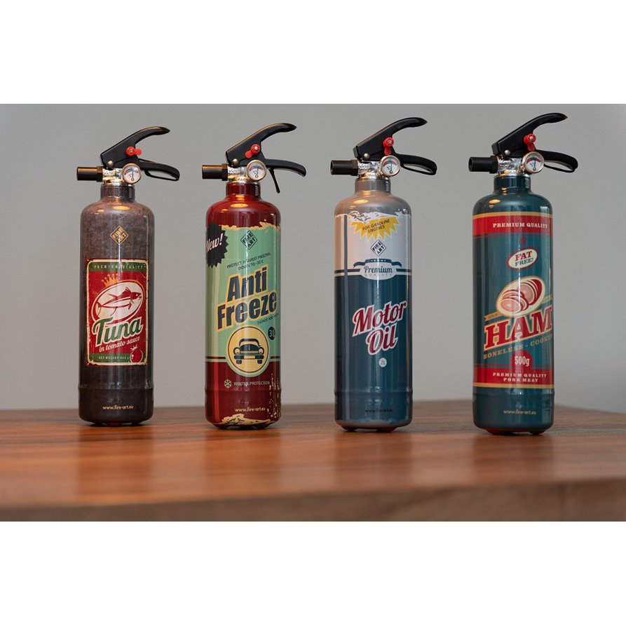 Extintor de incendios de diseño de aceite de motor FA1848