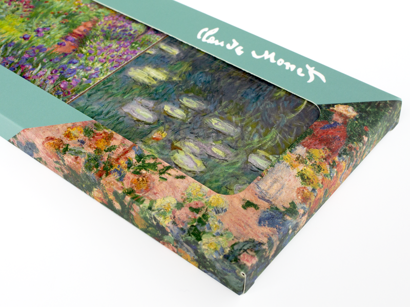 Untersetzer, 6er-Set, Monets Garten in Giverny
