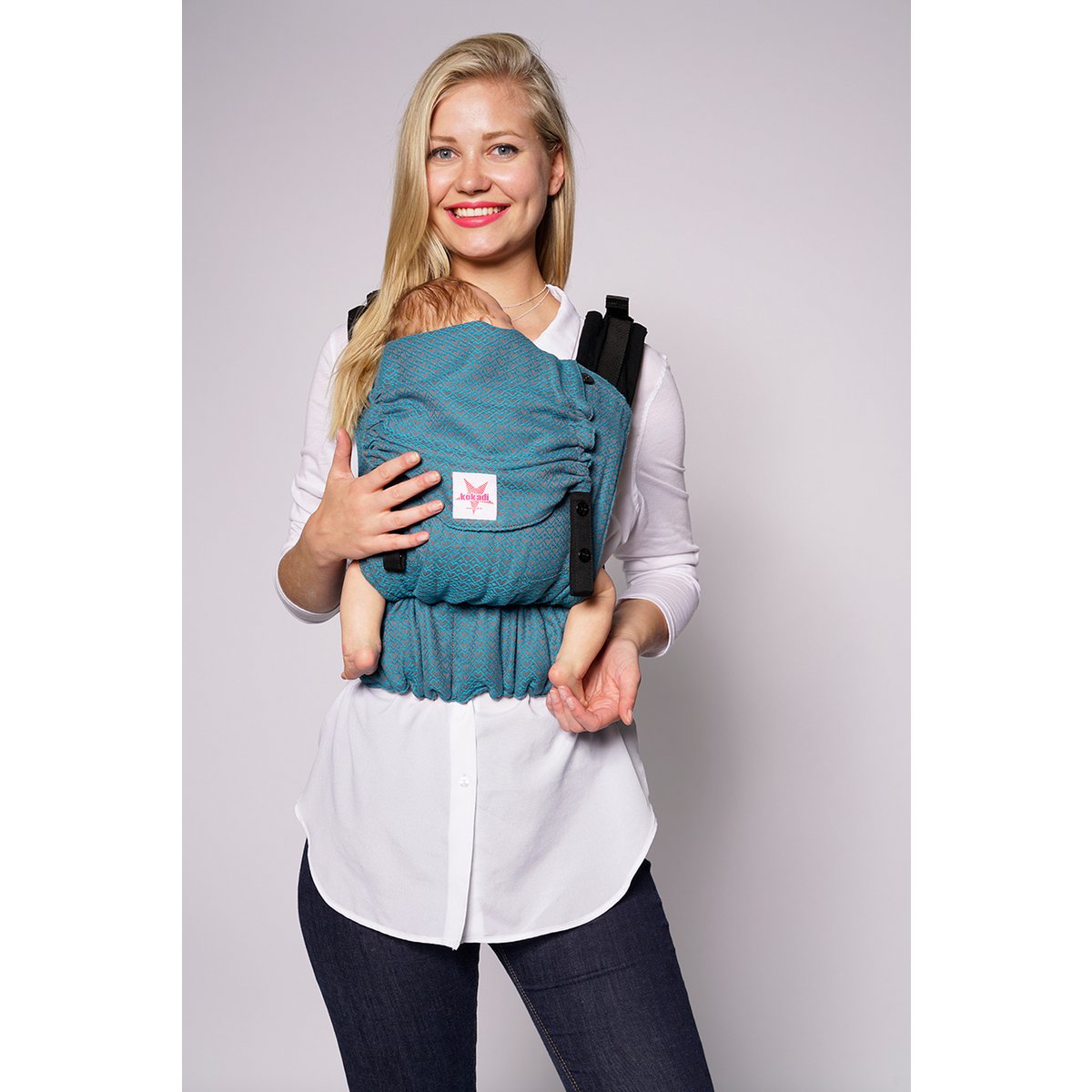 Babytrage Flip Heart2Heart Lagoon Unisize