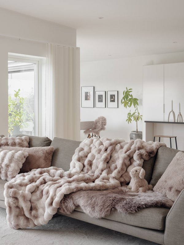 Misty Big Decke L – Tie Dye Sand