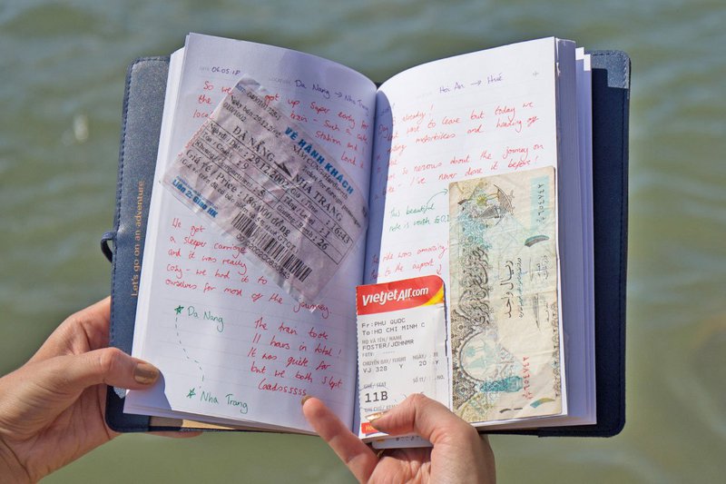 Stitch Travel Notebook Navy
