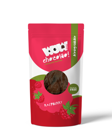 Raspberry - 200g biologisch abbaubare Tasche