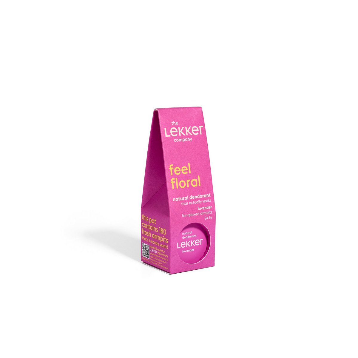 Deodorant cream - feel floral (x12)