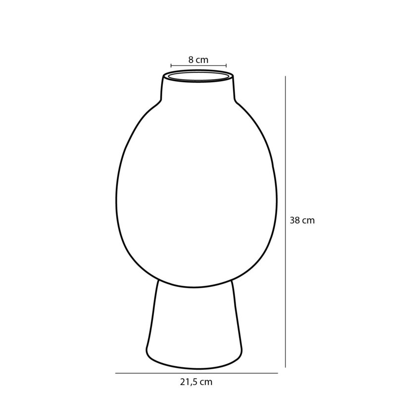 Vase Helma Blue