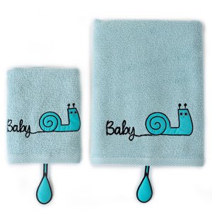 Milk & Moo Kids Hand Towel Set of 2 Sangaloz