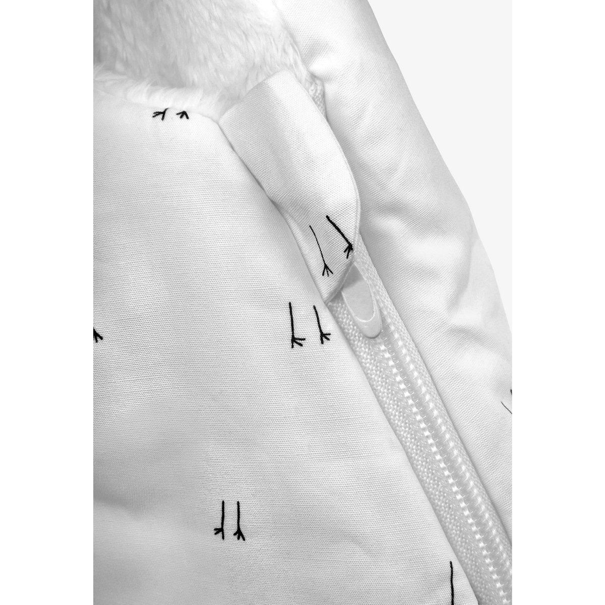 Eiersack für Neugeborene – Pfotenabdruck
