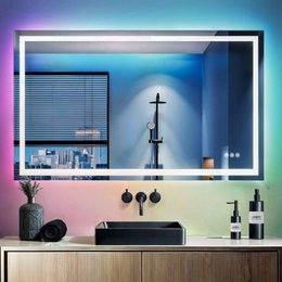 RGB-spiegel Lumoire Matrix horizontaal 100 cm