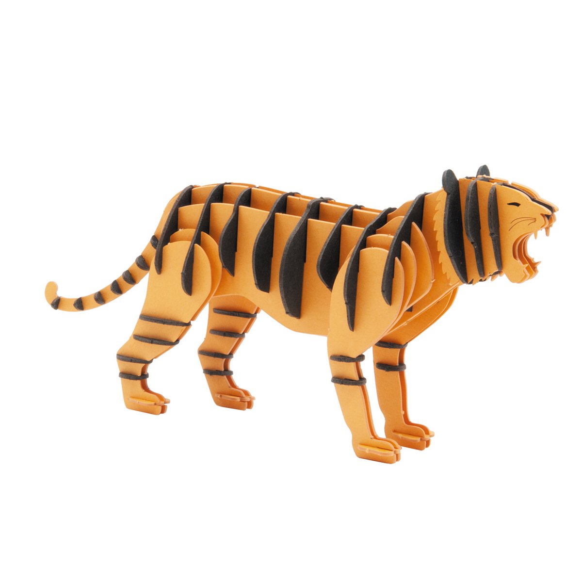 Modelo de papel 3D - Tigre