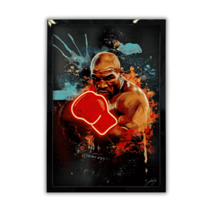 Iron Mike | LED -Wandkunst