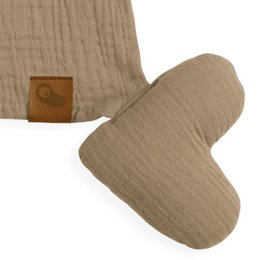 Peluche dou dou CUORE con portaciuccio Beige