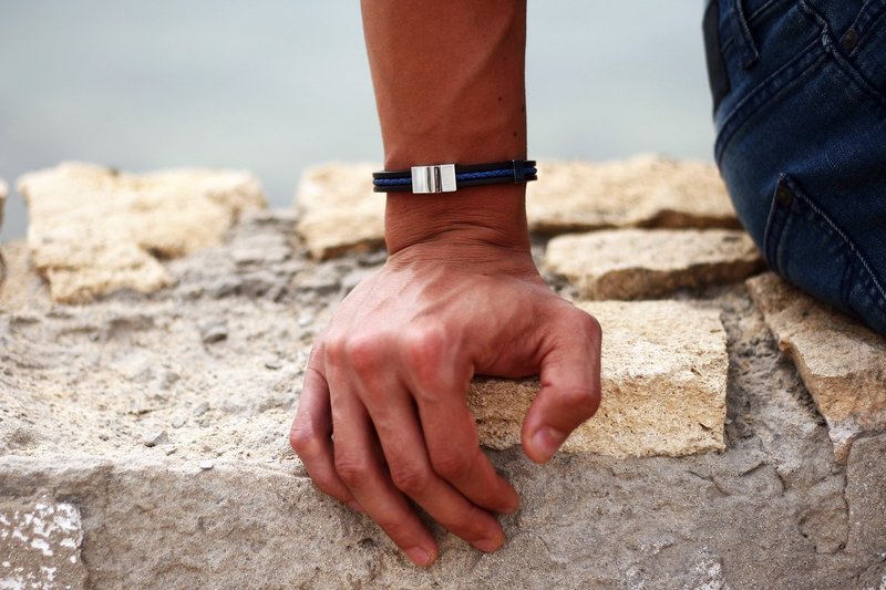 SO SCHWEDEN ARMBAND | BLAU