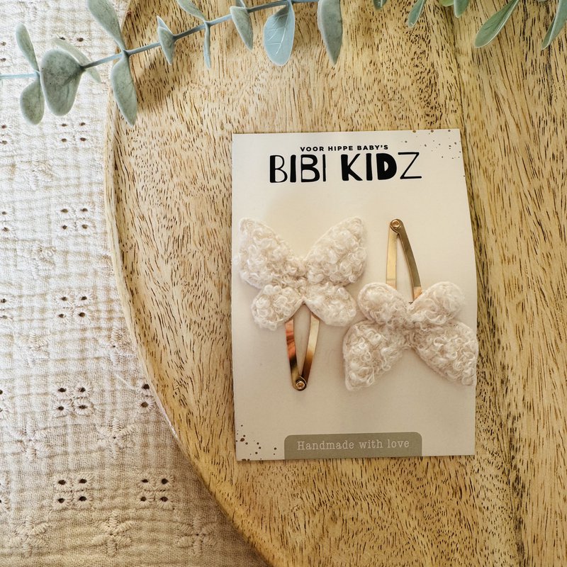 Set Butterfly Teddy Natural