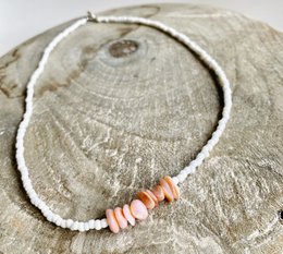 Natuursteen Ketting op FSC Kaart 