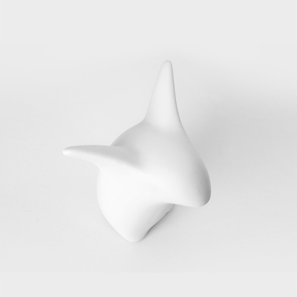 Ciekawy pingwin | Porcelanowa figurka arcticweiß
