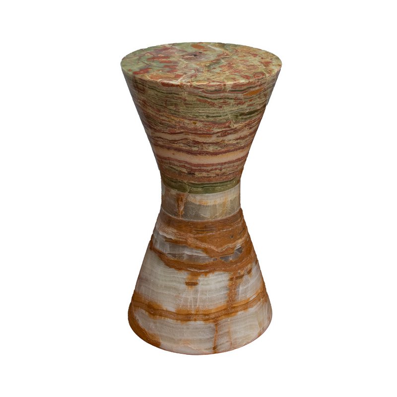 Contemporary Accent Table in onyx