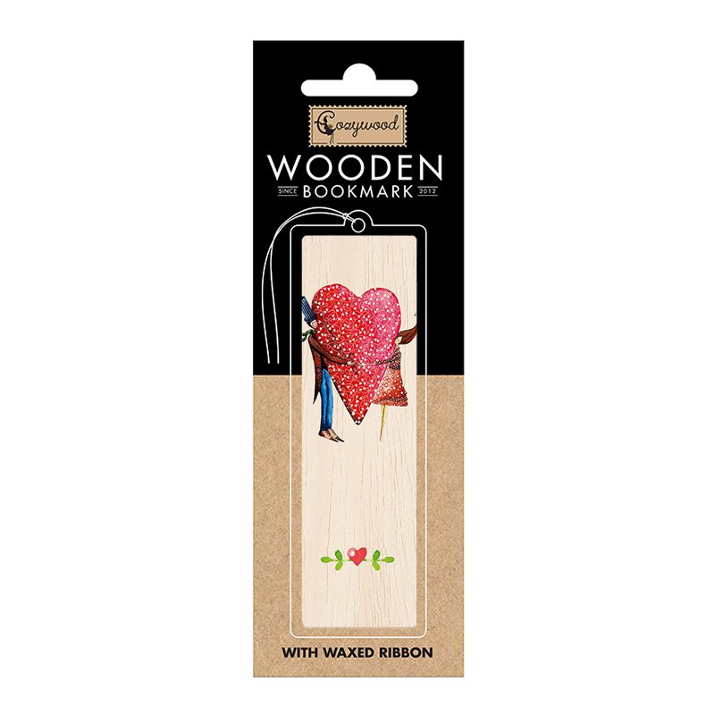 Wooden bookmark So good to have you