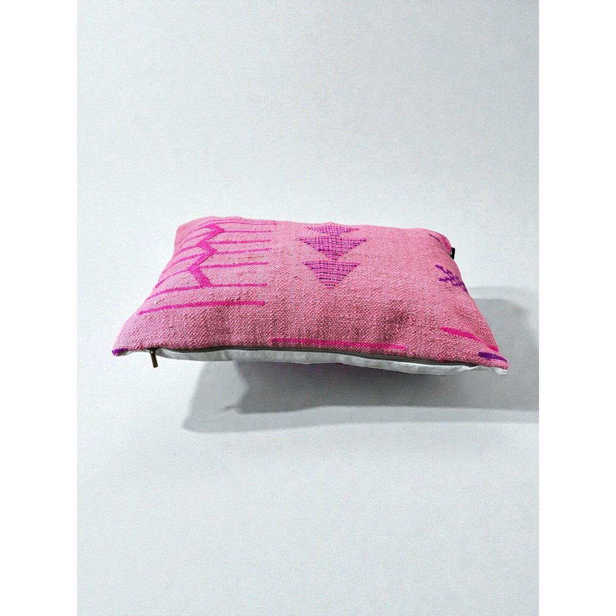 LEI! - Kissen - Kleurrijke lijn - ROZE EDITIE - 40 x 60