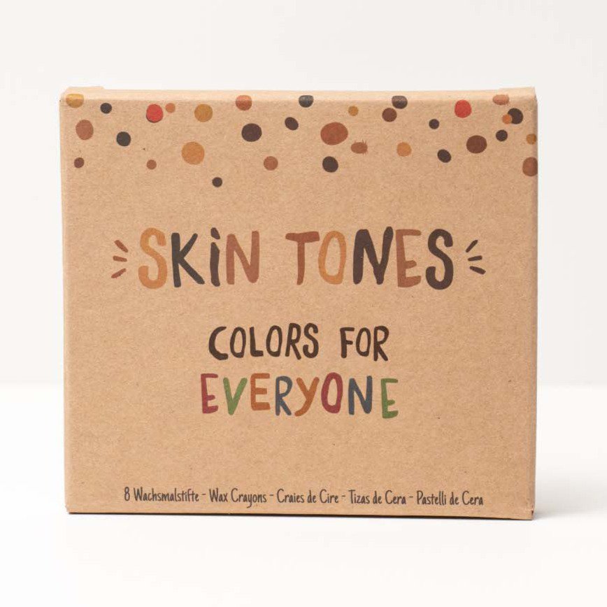 8 Skin Tones Crayons (English Edition)