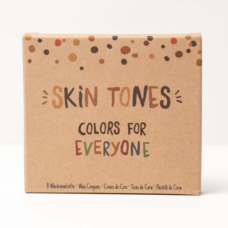 8 Skin Tones Crayons (English Edition)