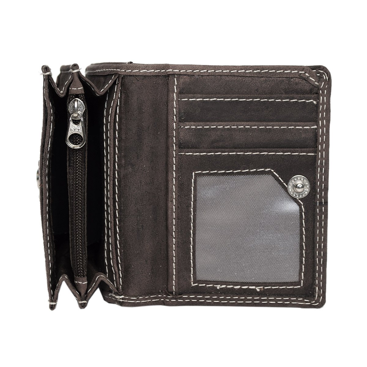 Portfel damski Mini Buffalo Leather - Portfel damski bardzo mały w 3 kolorach Buffalo Leather
