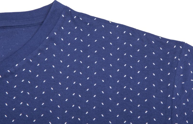 Set de pijama masculino - manga larga - azul real