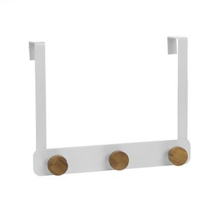KAPSTOK 3 WITTE BAMBOE-HANGERS HH2293544